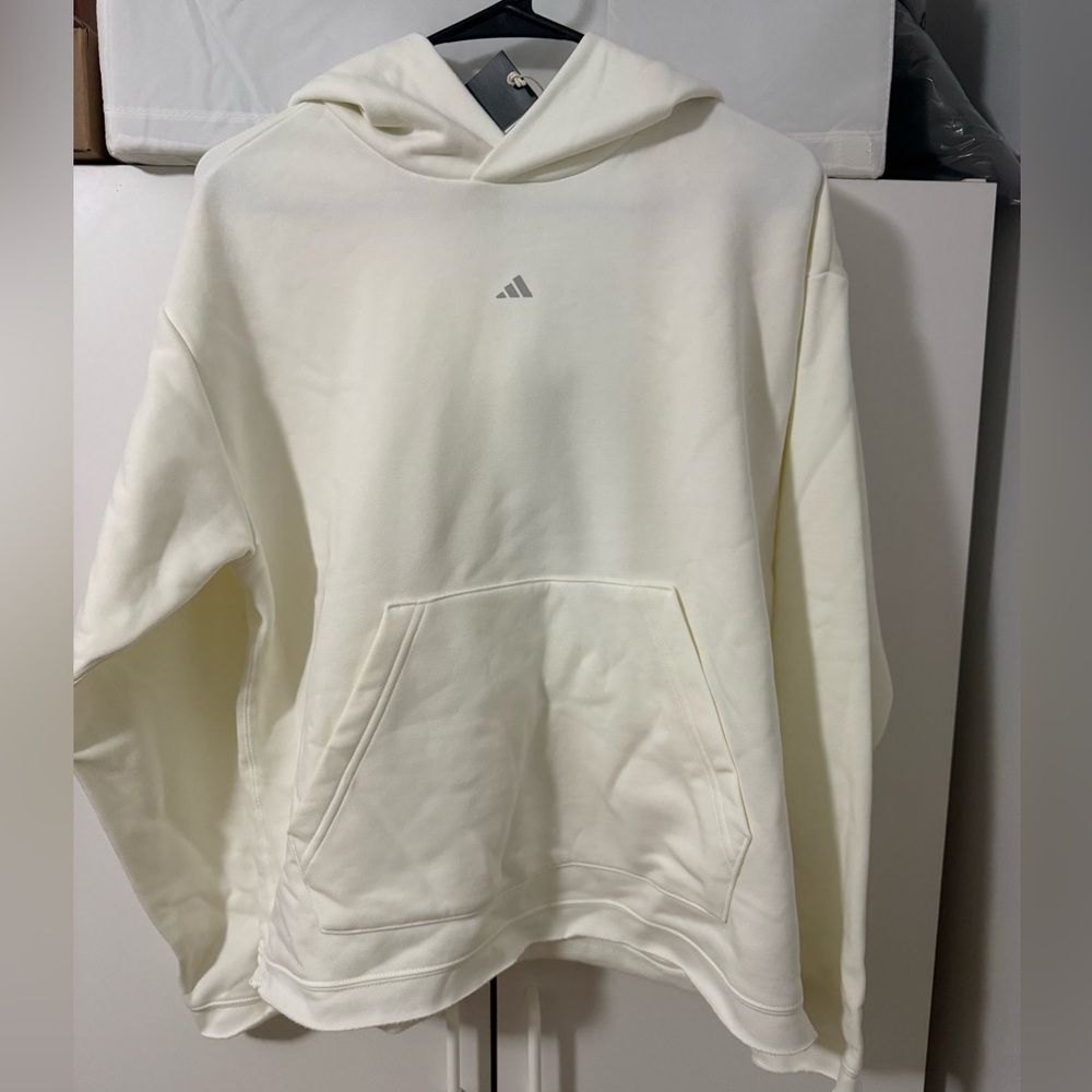 Brand new Adidas women sweatshirts basketball off white, S